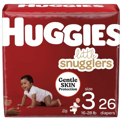 Huggies Little Snugglers Diapers Jumbo Pack - Size 3 (26ct)