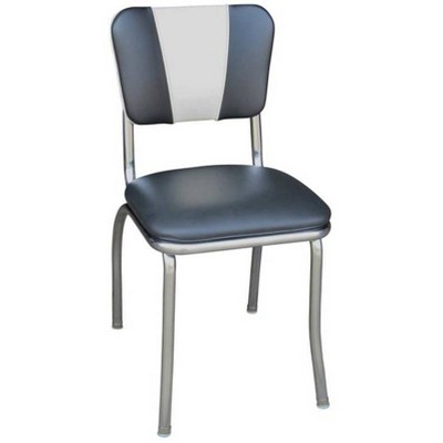 V - Back Diner Chair Black/White - Richardson Seating