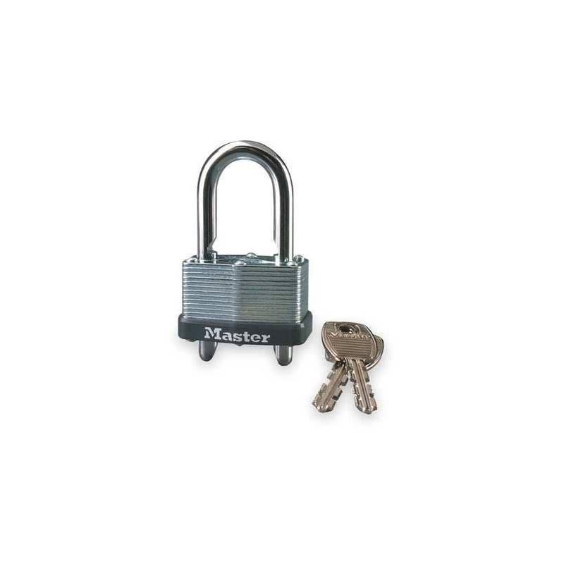 Master Lock Shackle Adjustable 1 3/4" Key Padlock, 3 of 5