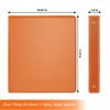 Itopfox 3 Ring Binder with Clear View Cover, Holds 200 Sheets of US Letter Size Paper, 6 Pack in Vibrant Orange for Office & Classroom Organization - 3 of 4