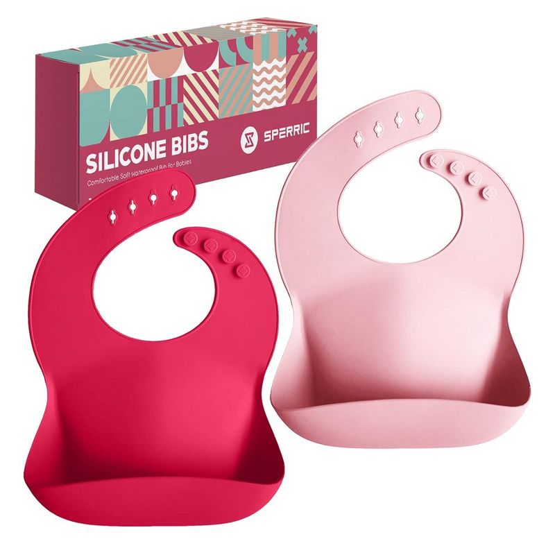 Sperric Silicone Baby Bibs, 2 of 7