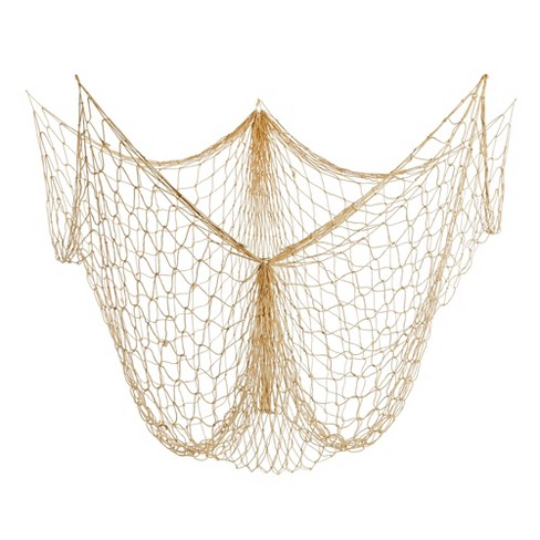 Decorative Fishing Net With Shells Nautical Party Decoration Photo Prop 