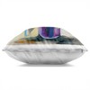 Stupell Industries Amethyst Flower Bouquet Indoor Decorative Throw Pillow, 18 x 18 - 2 of 3