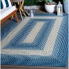 Braided BRD311 Machine Washable UV & Stain Resistant Non-Shedding Hand Woven Indoor/Outdoor Rugs - Safavieh - 3 of 4