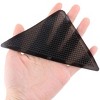 PiccoCasa Household Reusable Non Slip Silicone Rug Stickers 5.9" x 3" x 0.12" Black 8 Pcs - 2 of 3