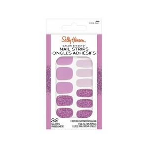 Sally Hansen Salon Effects Nail Strips Nail Polish - 32ct - 1 of 4