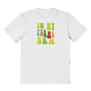 Rerun Island Men's In My Feral Era Short Sleeve Graphic Cotton T-Shirt - White 3X - 1 of 1