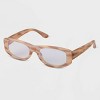 Women's Cateye Blue Light Filtering Reading Glasses - A New Day™ - 2 of 2