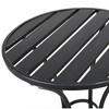 Maggift Patio Seating Sets Outdoor, Featuring Unique Design, Ideal for Chats, Perfect for Gardens, Living Spaces, Black, 20"*20.5"*30" - 2 of 4