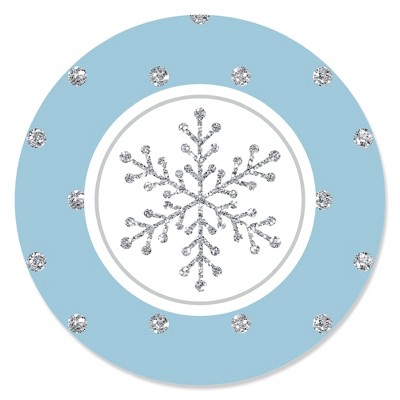 Winter Snowflake Stickers – Easykart Labels