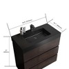 36" Bathroom Vanity With Sink, Freestanding Bathroom Vanity Sink Combo Storage Cabinet With Storage Drawer For Bathroom (Without Drain And Faucet) - image 4 of 4