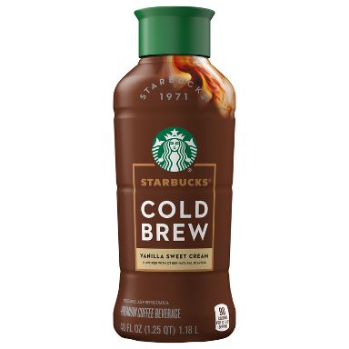 Discoveries Vanilla Sweet Cream Cold Brew Coffee - 40 fl oz