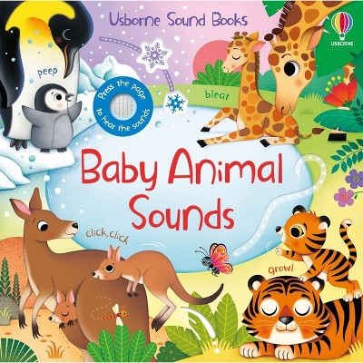 Baby Animal Sounds - (Sound Books) by  Sam Taplin (Board Book)