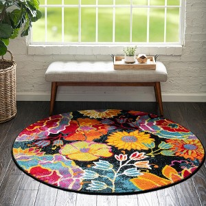 Unique Loom Lyon Kennedy Area Rug - 1 of 4