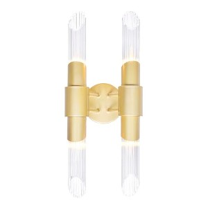 CWI Lighting Croissant 4 Light Wall Sconce With Satin Gold Finish - 1 of 4