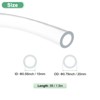 Unique Bargains Clear Plastic PVC Flexible Low Pressure Industrial Tubing 1 Pc - 3 of 4