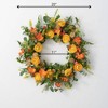 Sullivans Artificial Blooming Ranunculus Wreath - 3 of 3
