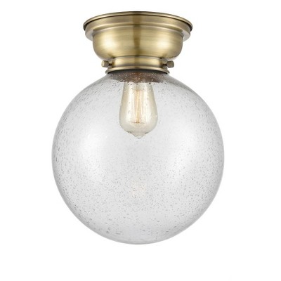 Beacon - 1 Light Flush Mount In Industrial Style-11.15 Inches Tall and 10 Inches Wide