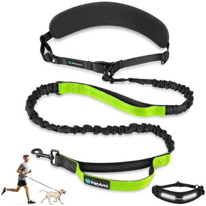PetAmi Hands Free Dog Leash, Adjustable Waist Belt for Large Dog Walking Up to 125 lbs, Reflective Safety Bungee Running Hiking Jogging Biking - 1 of 4