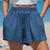 Women's Breezy Denim Shorts for Casual Summer Days - Cupshe - 2 of 4