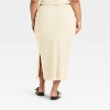 Women's Leisure Studio French Terry Midi Pencil Skirt - Universal Thread™ - 2 of 3
