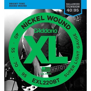 D'Addario EXL220BT Balanced Tension 40-95 Long Scale Electric Bass String Set - 1 of 2