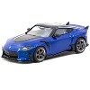 Nissan VeilSide FFZ400 Fairlady Z RHD Blue Metallic with Black Top "Global64" Series 1/64 Diecast Model by Tarmac Works - 2 of 4