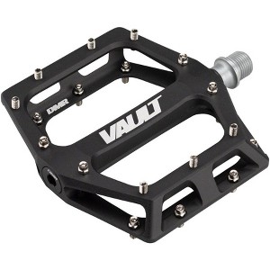DMR Vault Platform Pedals 9/16" Concave Alloy Body Removable Pins Sandblast Blk - 1 of 4