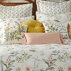 Viviana Floral Quilt Set - King Quilt And Two King Pillow Shams Cream ...