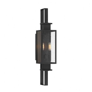 Savoy House Ascott 2 - Light Wall Light in  Matte Black - 1 of 3