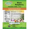 Larissa Veronica Black Raspberry Colombian Coffee (Gourmet, Naturally Flavored, Whole Coffee Beans) (16 oz, ZIN: 547343) - 2 of 4