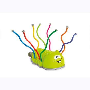 Kidoozie Crazy Caterpillar Sprinkler with 8 Colorful Legs - Outdoor Water Toy for Children 3 years and older