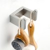 OUTSUPPLY 4 Pcs Stainless Steel Bathroom Set, Rustproof Wall Mounted Hardware, Towel Bar, Hooks - 2 of 4