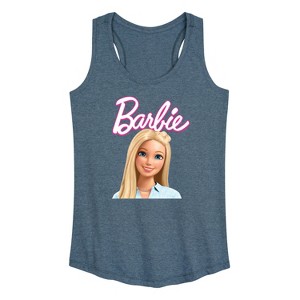 Women's - Barbie - Original Barbie Doll Graphic Racerback Tank - 1 of 4