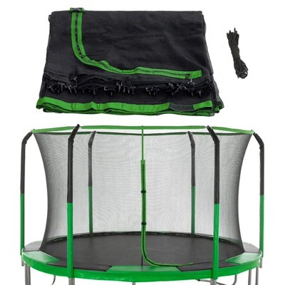 black & light green