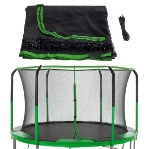 Upper Bounce Trampoline Safety Net for Top Ring Frame and Bent Poles - Installs Inside of Frame - NET ONLY - 1 of 4