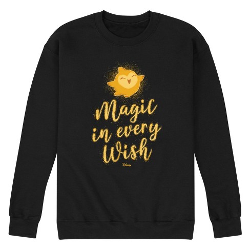 Men's - Disney - Magic In Every Wish Graphic Fleece Sweatshirt - image 1 of 4