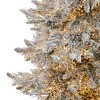 Nearly Natural 7.5-ft Flocked Grand Northern Rocky Fir Artificial Christmas Tree with 6672 Warm Cluster (Multifunction) - 3 of 4