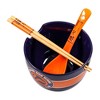 Silver Buffalo Haikyu!! Karasuno High Volleyball 20-Ounce Ramen Bowl, Chopstick, and Spoon Set - 3 of 4