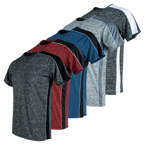 Ultra Performance Dry Fit T Shirts for Men 5 Pack Moisture Wicking Tee  Shirts