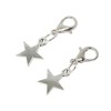Unique Bargains Shoelace Charms Silver Tone 1 Pair - 4 of 4