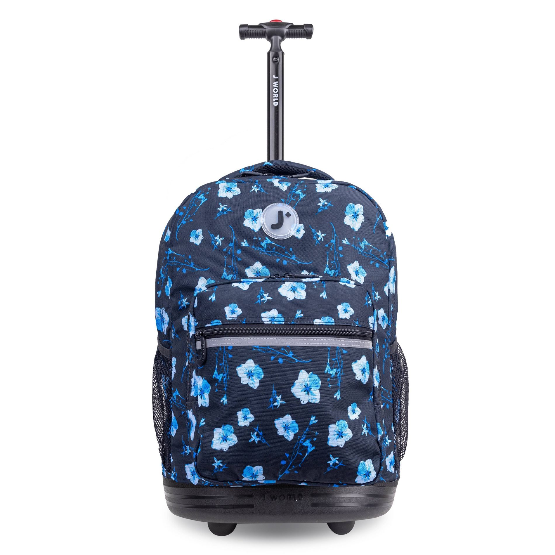 J World Sunrise 18" Rolling Backpack - Night Bloom