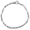 Pompeii3 Men's 14k Gold (16gram) or Platinum (30gram) 3.5mm Link Bracelet 8.5" - 4 of 4