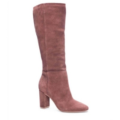 Women's Wo's Suede Knee High Boots - CHINESE LAUNDRY US8.5