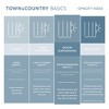 TOWN & COUNTRY BASICS Bertram Solid Linen Texture Indoor Curtains - 4 of 4