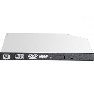 HPE DVD-Writer Jack Black - DVD-RAM Media Supported - SATA/150 Interface - Double-layer Media Supported - Compatible w/ HP ProLiant Gen 9 Servers