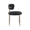 Meridian Furniture,Beacon Boucle Fabric Dining Chair, Set of 2 - 4 of 4