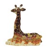 Kubla Craft 2.5 Inch Giraffe Box Hinged Magnetic Long Neck Animal Figurines - 3 of 3