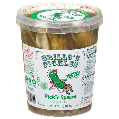 Grillo's Pickles Italian Dill Spears - 32oz - image 1 of 4