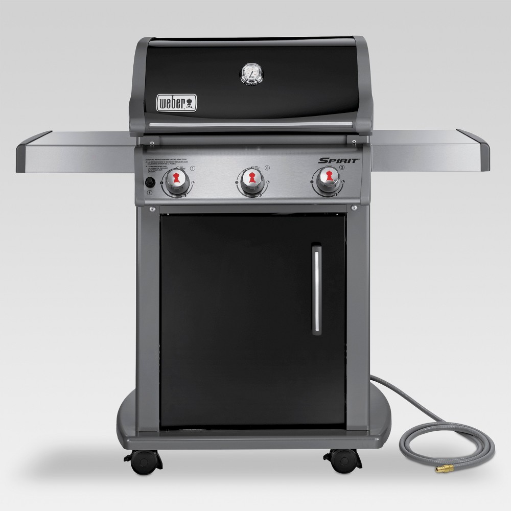 Weber 47510001 Spirit E-310 Black NG Gas Grill